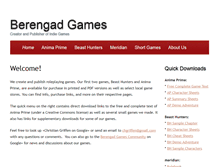 Tablet Screenshot of berengad.com